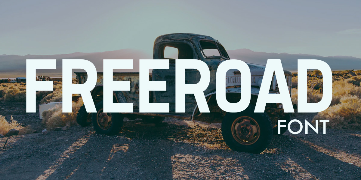 Font Freeroad Logogenie