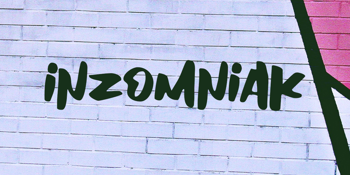 Font Inzomniac Logogenie