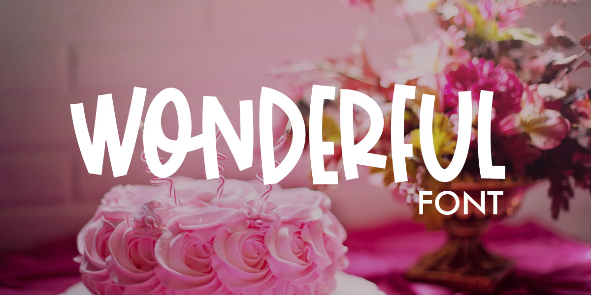 Font Wonderful Logogenie