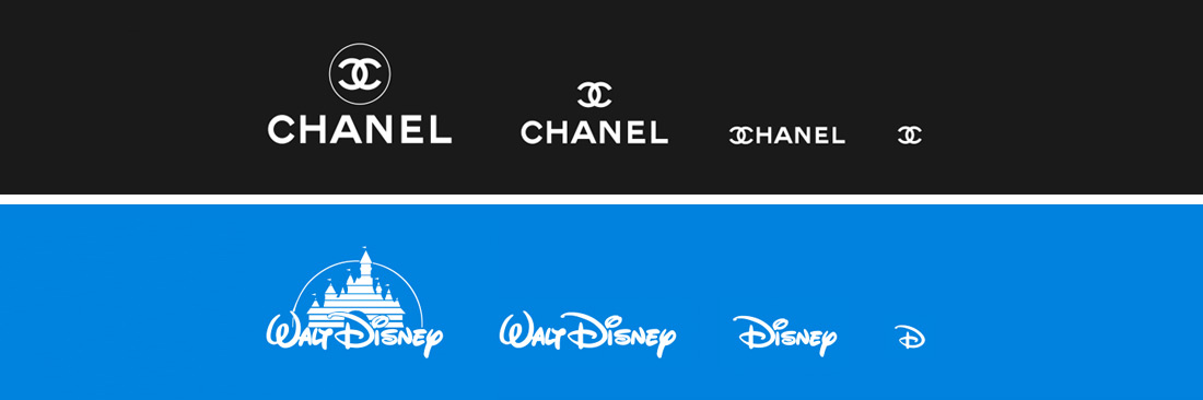 Chanel logosu & Disney logosu