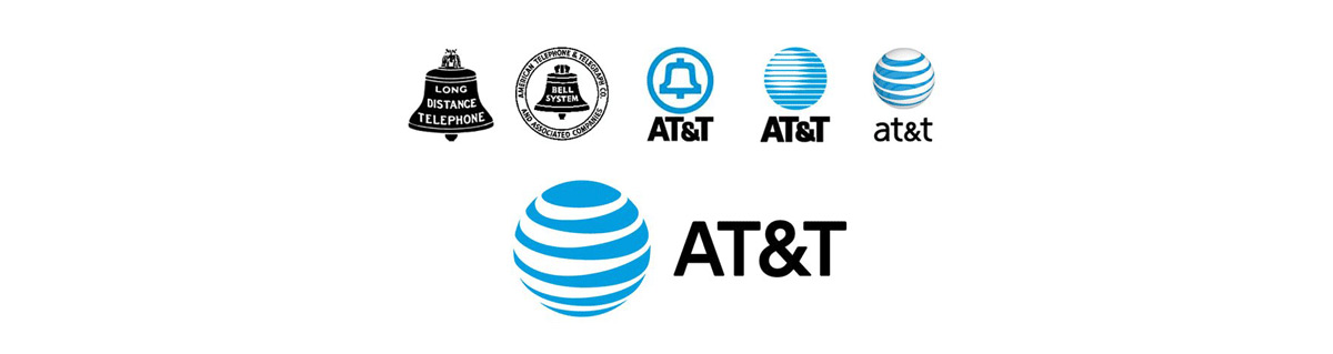 AT&T logo evrimi